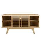Modway - Render 46 po Meuble TV d’angle, Chêne-8