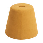 Zuo - Upela Pouf - Jaune-Confortable et durable pour un usage quotidien