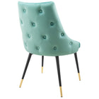 Modway - Adorn Touffe Performance Velvet Fauteuil d’appoint de salle à manger - Monnaie-Livré entièrement assemblé