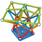 Geomag - Ensemble de construction de tiges et boules magnétiques Confetti - Ensemble de 127 pièces-Engage les enfants à réfléchir et à travailler avec des forces invisibles