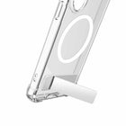 Blu Element - Étui Dropzone Rugged avec béquille avec aimants pour Samsung Galaxy S26+, Transparent-Bords surélevés pour protéger l'appareil photo et l'écran
