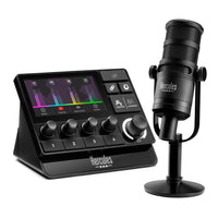 Hercules - Stream Essentials Kit XLR-Hercules strecontrôlez facilement votre mix audio personnel et le mixage du public indépendamment