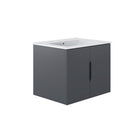 Modway - Vitality 24" Vanette de salle de bain - Gris blanc-Vanité de salle de bain moderne