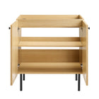 Modway - Chaucer 30" Armoire de toilette de salle de bain (lavabo non inclus) - Chêne-Assemblée requise