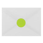 JAM Paper Sceaux autocollants ronds, 1 1/2 po, vert lime, 360/paquet-4