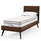 Modway - Jenna 8 po Ressorts et mousse Matelas simple étroit-Barrière en polyester résistante au feu