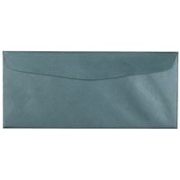 JAM Paper Enveloppes livret avec fermeture gommée, 4 1/8 x 9 1/2 po, bleu vert malachite, 50/pqt-Bleu vert malachite