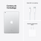 Apple -  iPad, écran Retina 10,2 po, Wi-Fi, puce A13 Bionic, 64 Go, iPadiOS 15, argent-Vidéo HD 1080p à 25 images/s et 30 images/s, enregistrement vidéo HD 720p à 30 images/s, vidéo zoom 3x 