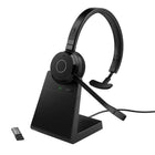 Jabra - Casque mono sans fil Evolve 65 TE avec station de charge - Teams-Lève-toi, prends un appel ou prends une pause, tout en restant connecté à ton appareil.