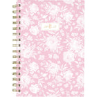 Cambridge - Cherrywood Lane Agenda hebdomadaire/mensuel 2026-2027 - 8 ½ po x 6 po - Peony Lace - bilingue-12 mois : juillet 2026 à juin 2027