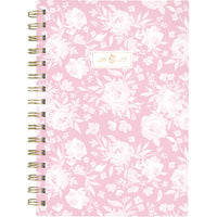 Cambridge - Cherrywood Lane Agenda hebdomadaire/mensuel 2026-2027 - 8 ½ po x 6 po - Peony Lace - bilingue-12 mois : juillet 2026 à juin 2027