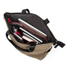 Bugatti - x Edition22 Sac Fourre-tout Nomade, Sable-Sac en cuir vegetalien caoutchoute impermeable resistant aux intemperies