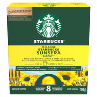 Nespresso - Capsules de café Starbucks par Vertuo Sunsera Blend - Paquet de 8-Chaque capsule Starbucks infuse une tasse de 230 mL (7,7 oz liq.)