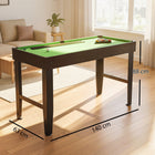 Soozier - Table de billard mini 55 po-Un ensemble complet comprenant deux queues, 16 boules de billard, un triangle, une brosse et deux craies 