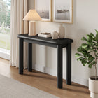 Modway - Alvia Bois Console Table - Noir-Pieds en bois massif