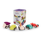 Miniland - Eco Minimobil 4-1/4 po - Ensemble de 5-Ces jouets didactiques amusants stimulent l'apprentissage de l'environnement physique et social et peuvent servir de support dans les premiers pas vers l'éducation à la sécurité routière