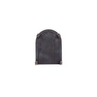 Manhattan Comfort - Table d’appoint chic industrielle Versailles 11,81 po - Noir et canne naturelle - Ensemble de 2-10