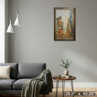 Times 2 par Larson - Impression encadree - 26" x 42"-Prêt à accrocher - livré entièrement assemblé