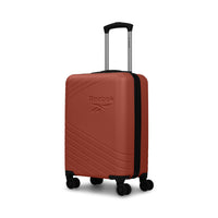 Reebok - Valise de cabine à coque rigide 21.50po de la collection Repetition - Rouge-Fabriqué en ABS/PC léger et résistant