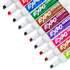 Expo - Trousse de départ de marqueurs à effacement sec à faible odeur - Pointe biseautée - Couleurs variées - Paquet de 10-Utilisation idéale non seulement sur des tableaux blancs, mais sur la plupart des surfaces en verre