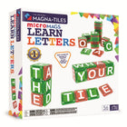MAGNA-TILES - microMAGS Ensemble de construction magnétique Apprendre les lettres 56 pièces-Ce qui est inclus: 56 microMAGS avec lettres imprimées, 20 microMAGS voyelles orange, 36 microMAGS consonnes vertes