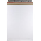 JAM Paper - Enveloppes d'expédition pour photos rigides avec bande adhésive, 13 x 18 po, blanc, paq./10-Taille : 12,75 x 15 po