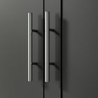 kleankin - Armoire murale de salle de bain avec étagère - noir-Couleur : Noir