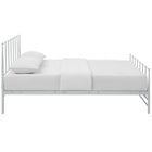 Modway - Estate Lit King, Blanc-Assemblée requise