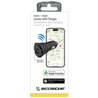 Scosche - Chargeur USB-C / USB-A FoundIT Charge 32 W avec localisateur d'objets-Votre position est cryptée et visible uniquement par vous-même ou par les personnes avec lesquelles vous la partagez