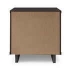 Manhattan Comfort - Granville commode et table de chevet modernes - gris foncé - ensemble de 2-Garantie limitée du fabricant de 30 jours