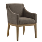 Modway - Alton Tissu tapis Fauteuil à manger - Mocha Natural-Fauteuil polyvalent pour salle à manger