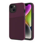 AXS - PROTech Plus etui mince anti-choc avec double couches pour Apple iPhone 14, Sangria-Resistant aux chutes jusqu'a 10 pieds