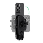 iOttie - Support de ventilation Easy One Touch 6 pour téléphones portables-S'installe en quelques secondes dans la plupart des lecteurs CD de véhicule, sans supports supplémentaires. Appuyez au centre de l'aile flexible pour l'insérer dans votre lecteur CD