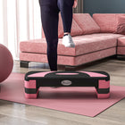Soozier - Stepper Aérobique Réglable - Plateforme D’Exercice - 4 Po-6 Po-8 po - Rose-La hauteur peut être ajustée en 3 niveaux : 4 po (10 cm), 6 po (15 cm) et 8 po (20 cm)  