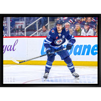 Mark Scheifele Winnipeg Jets - Toile encadree - 31" x 22"-Impression sur toile de qualité supérieure avec bordures enveloppées