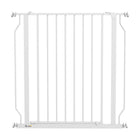 PawHut - Porte pour chien extra large 30"- 34" L avec système de verrouillage double - Blanc-Bloc de verrouillage inférieur pour une stabilité accrue