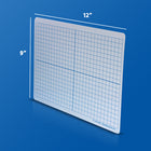 Flipside Products - Tapis d'apprentissage effaçable à sec - Axe XY recto-verso/Uni - 9 po x 12 po, paquet de 48-Lingettes de surface de haute qualité propres