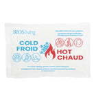 BIOS Living - Compresse de gel réutilisable - thérapie par le chaud ou le froid - Petit - 12 pacquet-Soulagement des enflures, entorses, tensions musculaires, douleurs et maux mineurs