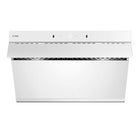 Fotile - JQG7515W Hotte aspirante à ventilation inclinée - 30 po - Blanche-Débit d'air équivalent maximal : 1250 CFM