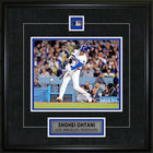 Shohei Ohtani Pin & Plate Dodgers - Impression encadree - 18" x 18"-Qualité supérieure - 8x10 framed