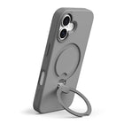 AXS - PROShield Stand MagSafe Compatible Apple iPhone 17 - Gris-Pied rotatif à 360° pour visionnement en mode portrait ou paysage