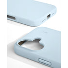 Ideal of Sweden - Étui Silicone MagSafe Bleu Clair pour iPhone 17-Revêtement anti-poussière et anti-empreintes digitales