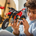 LEGO - Technic La moto Ducati Desmo450 MX Factory-Les enfants peuvent explorer les détails avant de placer le véhicule sur l’écran