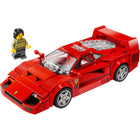 LEGO - Supercar Ferrari F40 Speed ​​Champions - 318 pièces-Inclut une figurine de pilote Ferrari à placer derrière le volant pour une action de course
