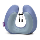 Cabeau - Evolution, Oreiller de voyage Ergonomique, Bleu-Fermoir ajustable coulissant pour un ajustement parfait