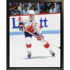 Frameworth - Wayne Gretzky serie classique 1987 Coupe Canada - toile encadree - 18.5" x 22.5"-Toile de hockey Equipe Canada sous licence officielle mettant en vedette Wayne Gretzky lors de la legendaire Coupe Canada 1987