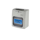 Pyramid Time Systems - Système de pointeuse à cartes 3800 - ivoire/charbon-Équipé d’un verrou de sécurité inviolable pour protéger les paramètres de l’horloge