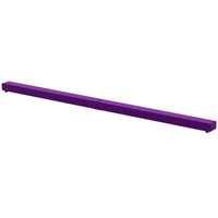Soozier - poutre d’équilibre pliante 7 pi, violet-Poutre de 7 pi de long, idéale pour une utilisation à la maison ou en salle de sport pour pratiquer les routines de gymnastique de base