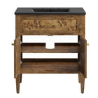 Modway - Elysian 30" Vanette de salle de bain - Noir brun-8