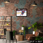 Cale Makar Colorado Avalanche - Toile encadree - 31" x 22"-Sous licence officielle de la LNH et de l'AJLNH